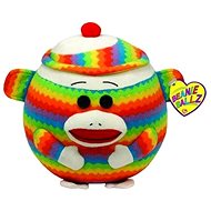 Plush TY Beanie Ballz Rainbow Monkey - Soft Toy
