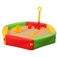 BJ plastic Barevné Pískoviště - Pískoviště