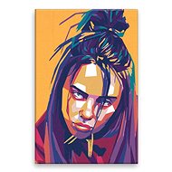Billie Eilish 02 - 40 × 60 cm, without wooden frame - Painting by Numbers
