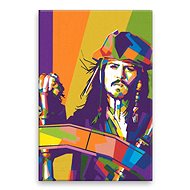 Jack Sparrow 04 - 80 × 120 cm, canvas on frame - Painting by Numbers