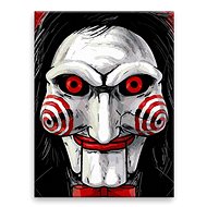 Saw 01 - 30 × 40 cm, canvas off the frame - Painting by Numbers
