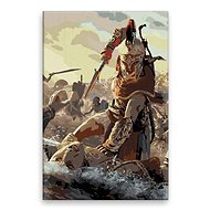 Assasin 05 - 40 × 60 cm, canvas off the frame - Painting by Numbers