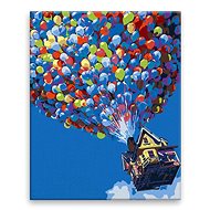 Into the Clouds - 40 × 50 cm, without wooden frame - Painting by Numbers
