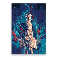 Stranger Things 01 - 40 × 60 cm, canvas off the frame - Painting by Numbers