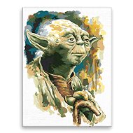 Yoda 03 - 60 × 80 cm, without wooden frame - Painting by Numbers