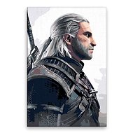 The Witcher 02 - 40 × 60 cm, without wooden frame - Painting by Numbers