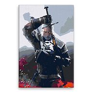 The Witcher 01 - 40 × 60 cm, without wooden frame - Painting by Numbers