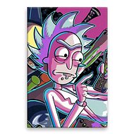Rick and Morty 01 - 40 × 60 cm, canvas on frame - Painting by Numbers