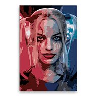 Harley Quinn 04 - 40 × 60 cm, canvas on frame - Painting by Numbers