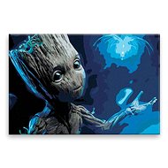 Groot 04 - 120 × 80 cm, canvas off the frame - Painting by Numbers