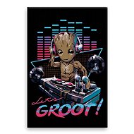 Groot DJ - 80 × 120 cm, without wooden frame - Painting by Numbers