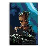 Groot 03 - 40 × 60 cm, without wooden frame - Painting by Numbers