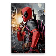 Deadpool 04 - 80 × 120 cm, without wooden frame - Painting by Numbers