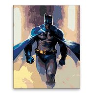 Batman Ready to Strike - 80 × 100 cm, without wooden frame - Painting by Numbers