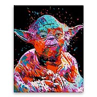 Yoda - Star Wars - 40 × 50 cm, canvas on frame - Painting by Numbers