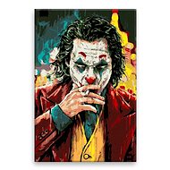 Joker with cigarette - 40 × 60 cm, without wooden frame - Painting by Numbers