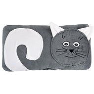 Bellatex Shaped cat grey - 45 × 30 cm - cat - Pillow