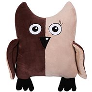 Bellatex Tvarovaný sova béžová - 45 × 30 cm - sova - Pillow