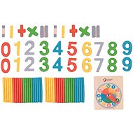 Rappa mathematics game educational 67 pcs - Didactic Toy