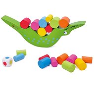Rappa balancing crocodile game with shapes 20 pieces - Balance Game