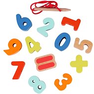 Rappa wooden numbers for stringing - Bead Track