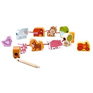 Rappa wooden beads stringing farm - Beads