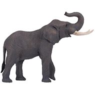Mojo - African Elephant with trunk up - Figure