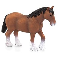 Mojo - Clydesdale Brown Horse - Figure