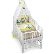 Sterntaler Heaven + bed linen + mantel monkey Anton 9221400 - Crib Bedding