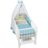 Sterntaler Heaven + bedding + mantel wolf Wilbur 9221402 - Crib Bedding