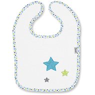 Sterntaler Terry bib, white, stars 7031771 - Bib