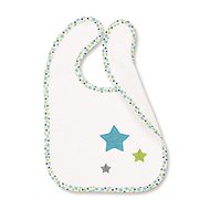 Sterntaler Terry bib impermeable white, stars 7051771 - Bib