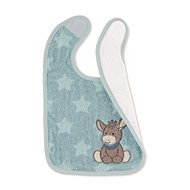 Sterntaler Terry bib impermeable donkey Emmi, stars 7052000 - Bib