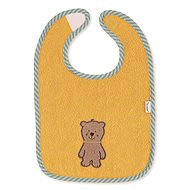 Sterntaler Terry bib Ben Bear mustard 7032072 - Bib