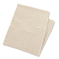 Sterntaler Star blanket 75 × 95 cm cream 9271870 - Blanket
