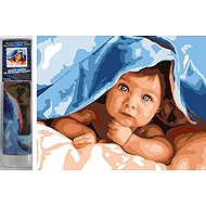 Norimpex Miminko pod dekou 40 × 30 cm - Diamond Painting