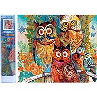 Norimpex Sovy 40 × 30 cm - Diamond Painting