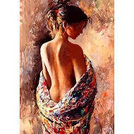 Norimpex Akt v barvách vášně 40 × 30 cm - Diamond Painting