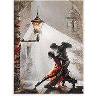 Norimpex Tango ve světle lucerny 40 × 30 cm - Diamond Painting