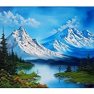 Norimpex Ticho v horách 40 × 30 cm - Diamond Painting