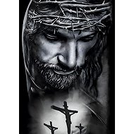 Norimpex Jesus with Crown of Thorns 40 × 30cm - Diamond Painting
