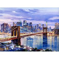 Norimpex Brooklynský most 40 × 30 cm - Diamond Painting