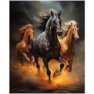 Norimpex Divoké trio 40 × 30 cm - Diamond Painting