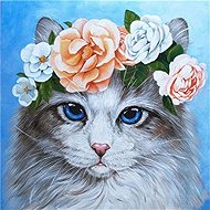 Norimpex Kočičí víla 40 × 30 cm - Diamond Painting