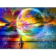 Norimpex Plavba pod barevným nebem 40 × 30 cm - Diamond Painting