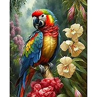 Norimpex Beautiful Parrot 40 × 30cm - Diamond Painting