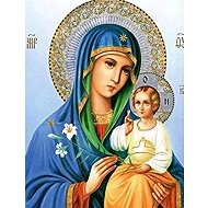 Norimpex Madona s dítětem 40 × 30 cm - Diamond Painting