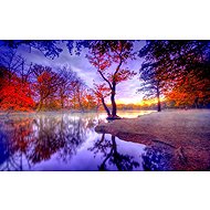 Norimpex Lake in Autumn 40 × 30cm - Diamond Painting