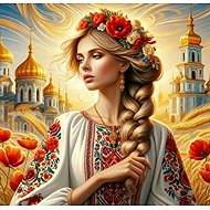 Norimpex Slavic woman from Ukraine 30 × 40 cm - Diamond Painting