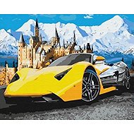 Norimpex Sports Car 30 × 40 cm - Diamond Painting